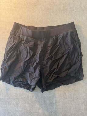 Faherty Brand Black Elastic Waist Lounge Shorts Size XL